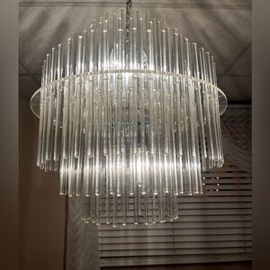 Swizzle Stick Chandelier